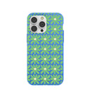 Electric Blue Flower Child iPhone 14 Pro Max Case