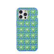 Electric Blue Flower Child iPhone 15 Pro Max Case