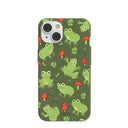 Forest Floor Frog Folk iPhone 14 Case
