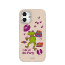 Seashell Frog Party iPhone 16 Plus Case