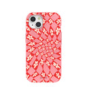 Bubblegum Pink Funky Fleurs iPhone 15 Case