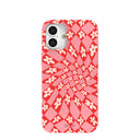 Bubblegum Pink Funky Fleurs iPhone 16 Plus Case