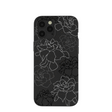 Black Gardenia Lines iPhone 12 Pro Max Case