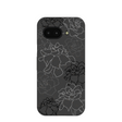 Black Gardenia Lines Google Pixel 9a Case