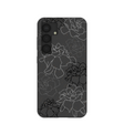 Black Gardenia Lines Samsung Galaxy S25 Case
