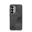 Black Gardenia Lines Samsung Galaxy S26 Case