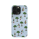 Powder Blue Gardening Girl iPhone 13 Pro Case