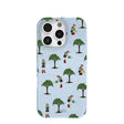 Powder Blue Gardening Girl iPhone 16 Pro Case