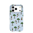 Powder Blue Gardening Girl iPhone 17 Pro Case