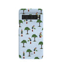 Powder Blue Gardening Girl Google Pixel 8 Pro Case