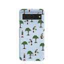 Powder Blue Gardening Girl Google Pixel 8 Case
