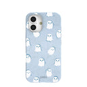 Powder Blue Ghostly iPhone 16 Case
