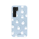 Powder Blue Ghostly Samsung Galaxy S25 Case