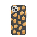 Black Gingerbread Dreams iPhone 14 Plus Case
