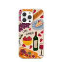 Seashell Girl Dinner iPhone 14 Pro Case