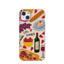 Seashell Girl Dinner iPhone 15 Plus Case