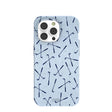 Powder Blue Golf Clubs iPhone 14 Pro Case