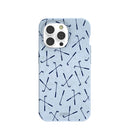 Powder Blue Golf Clubs iPhone 14 Pro Case