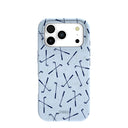 Powder Blue Golf Clubs iPhone 17 Pro Case