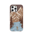 Chocolate Brown Gone Fishing iPhone 16 Pro Max Case
