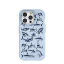 Powder Blue Great White iPhone 15 Pro Case