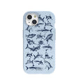 Powder Blue Great White iPhone 15 Case
