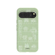 Sage Green Green Cascade Google Pixel 10 Pro XL Case