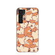 Chocolate Brown Happy Hamsters Samsung Galaxy S25+(Plus) Case