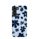 Powder Blue Hazy Daisies Samsung Galaxy S22 Case