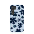 Powder Blue Hazy Daisies Samsung Galaxy S24 Case