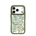 Clear Herbarium iPhone 17 Pro Case With Forest Floor Ridge (MagSafe included)