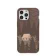 Chocolate Brown Hidden Cabin iPhone 15 Pro Max Case