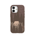 Chocolate Brown Hidden Cabin iPhone 17 Case