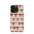 Seashell Holiday Bows iPhone 13 Pro Case