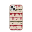 Seashell Holiday Bows iPhone 14 Case