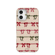 Seashell Holiday Bows iPhone 16 Case