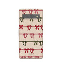 Seashell Holiday Bows Google Pixel 7a Case