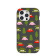 Black Holiday Caravan iPhone 15 Pro Case