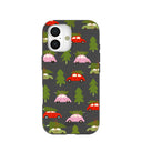 Black Holiday Caravan iPhone 17 Case