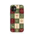 Forest Floor Holiday Squares iPhone 12 Mini Case