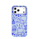 Powder Blue Home for Midnight iPhone 17 Pro Max Case