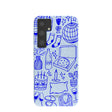 Powder Blue Home for Midnight Samsung Galaxy S24+(Plus) Case