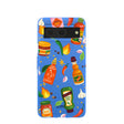 Electric Blue Hot Stuff Google Pixel 8 Case