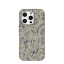 London Fog Indigo Bouquet iPhone 16 Pro Case