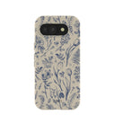 London Fog Indigo Bouquet Google Pixel 10a Case