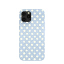 Powder Blue Indigo Dots iPhone 12 Pro Max Case