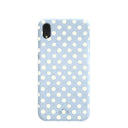 Powder Blue Indigo Dots iPhone XR Case