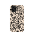 Seashell Inked Blooms iPhone 12 Pro Max Case