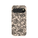 Seashell Inked Blooms Google Pixel 10/10 Pro Case