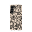 Seashell Inked Blooms Samsung Galaxy S22 Case